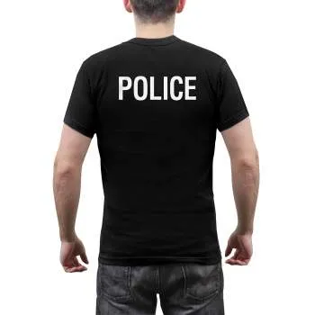 2-Sided Police T-Shirt