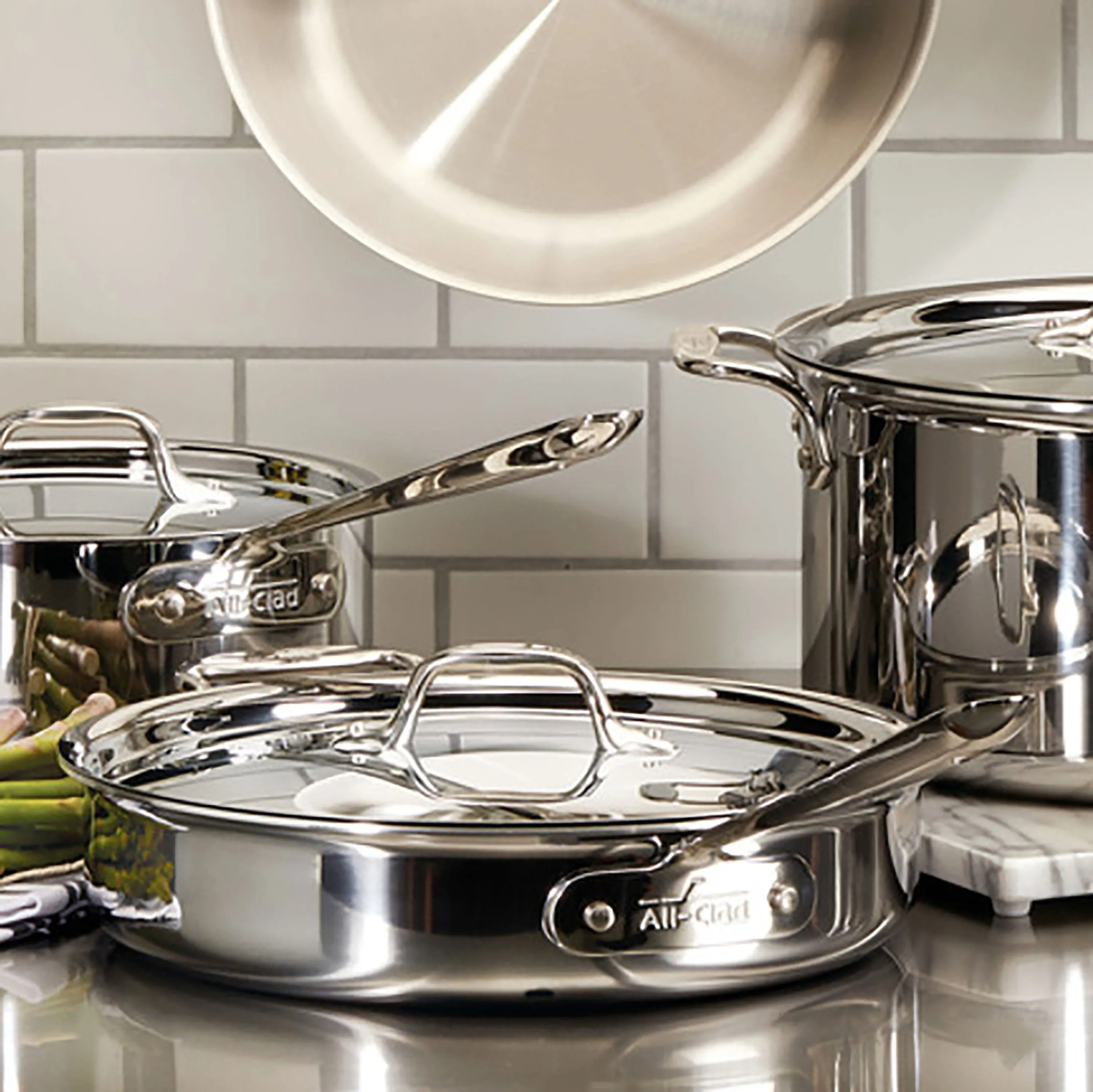 All-Clad d3 Stainless 4-quart Saute Pan