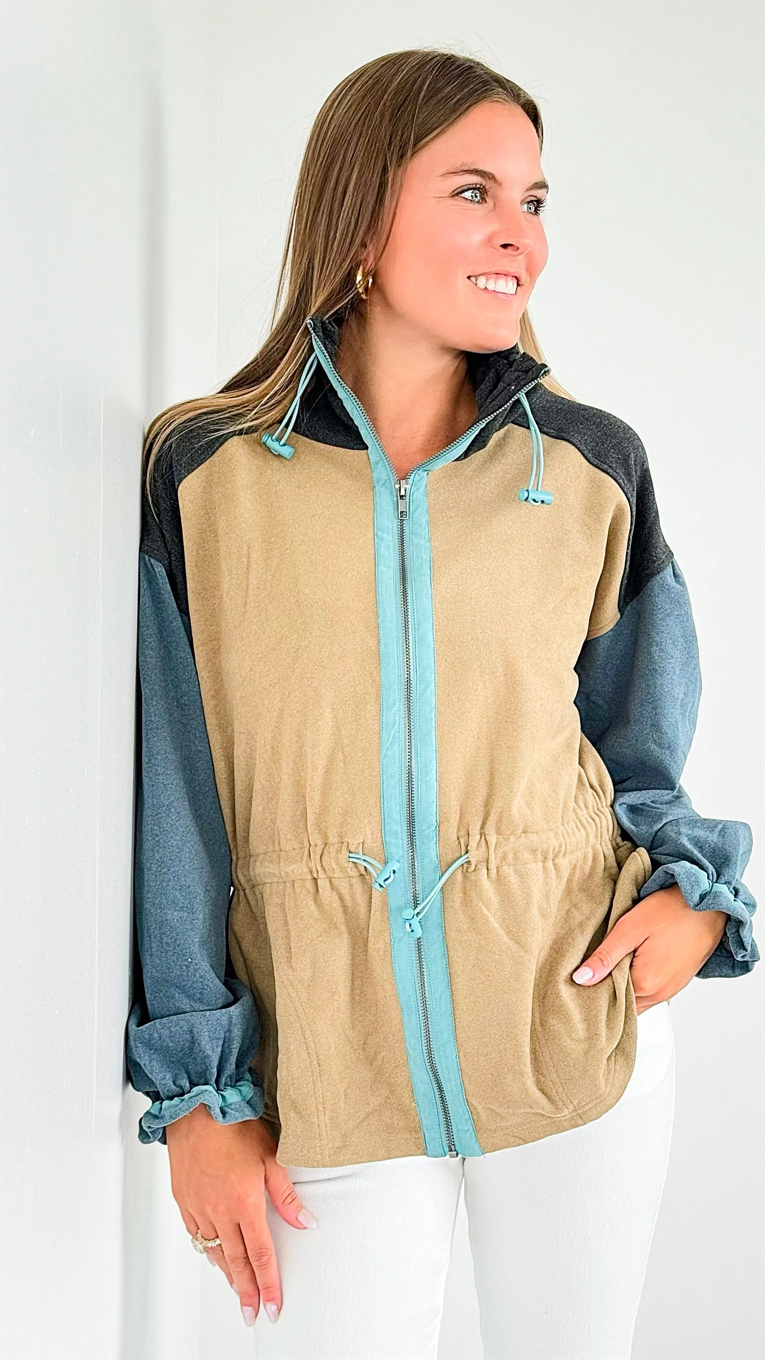 Alpine Adventure Drawstring Jacket