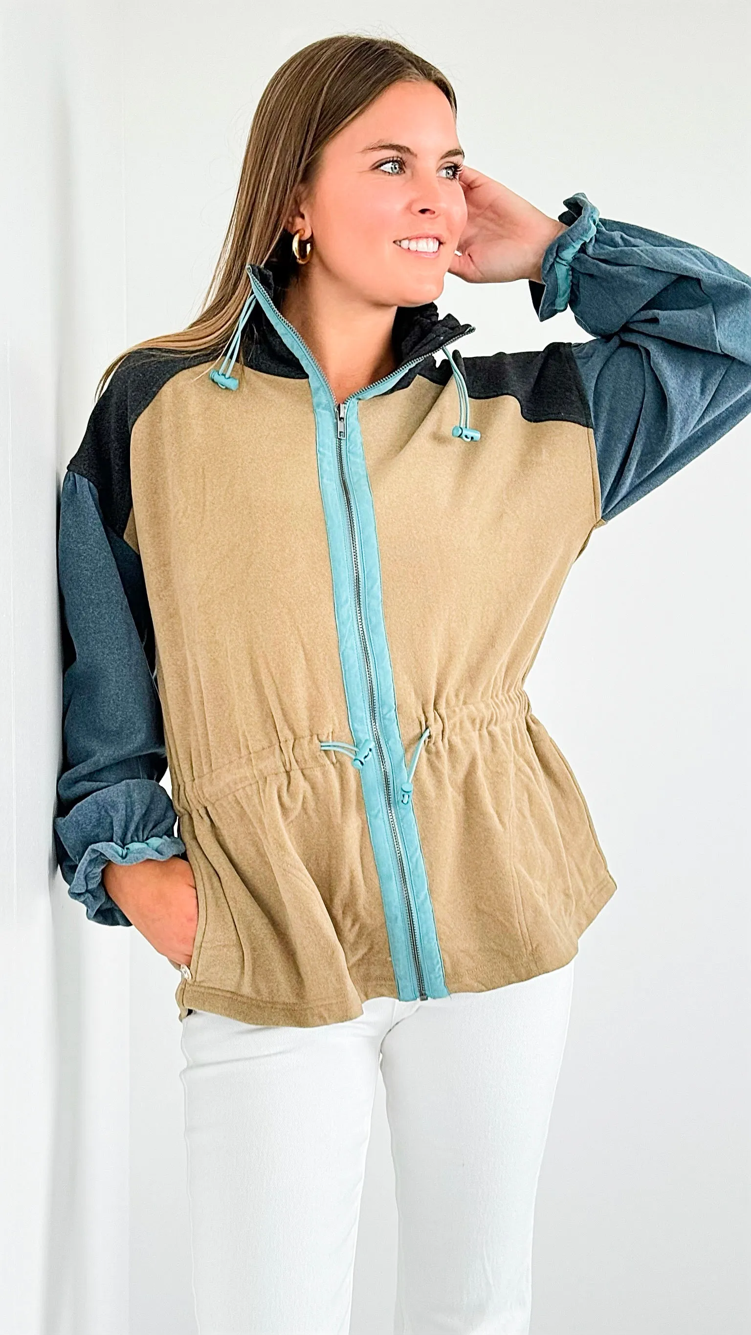 Alpine Adventure Drawstring Jacket