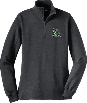 Atlanta Madhatters Ladies 1/4-Zip Sweatshirt