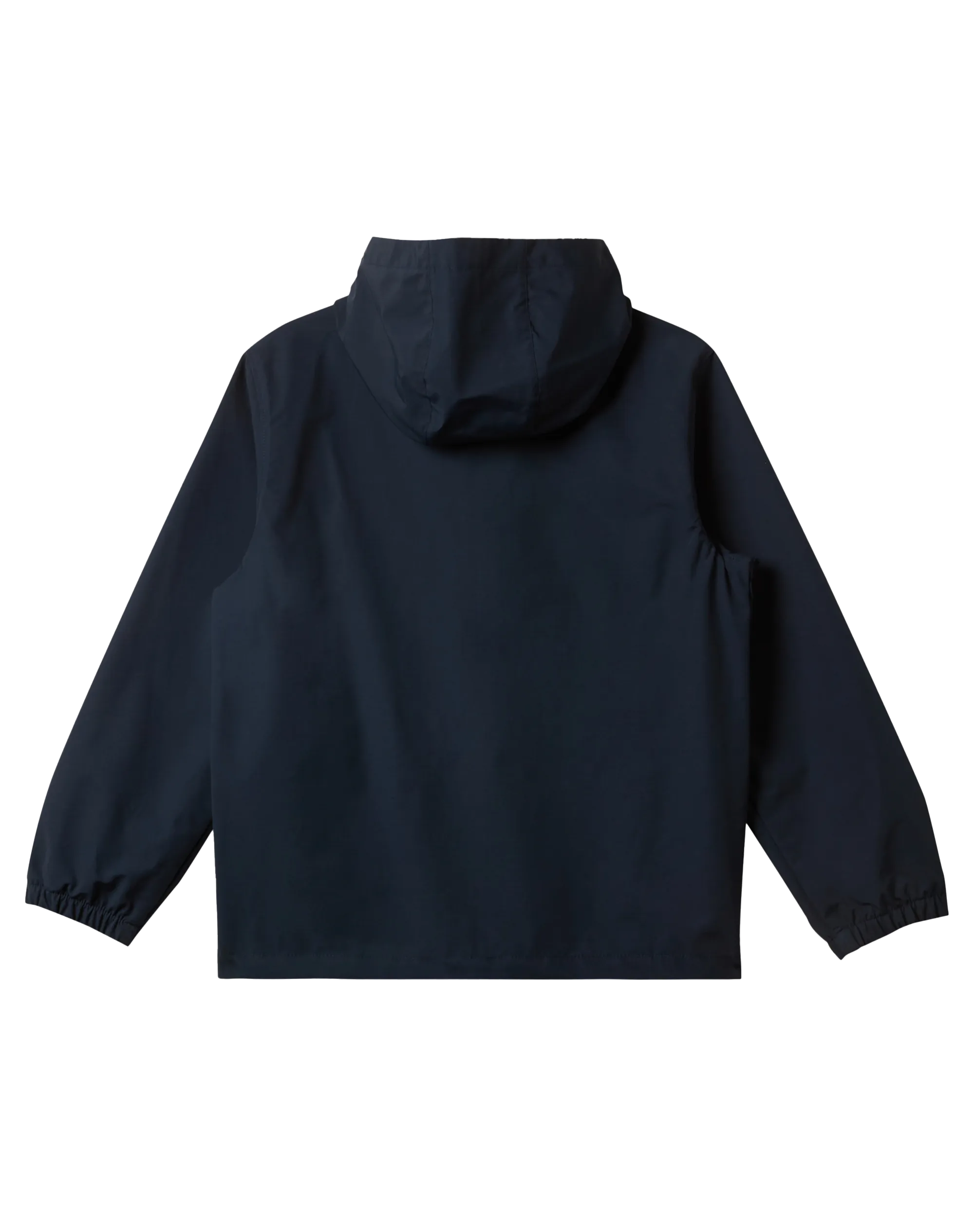 Boys Rain Cloud Hooded Coach Jacket in Dark Navy