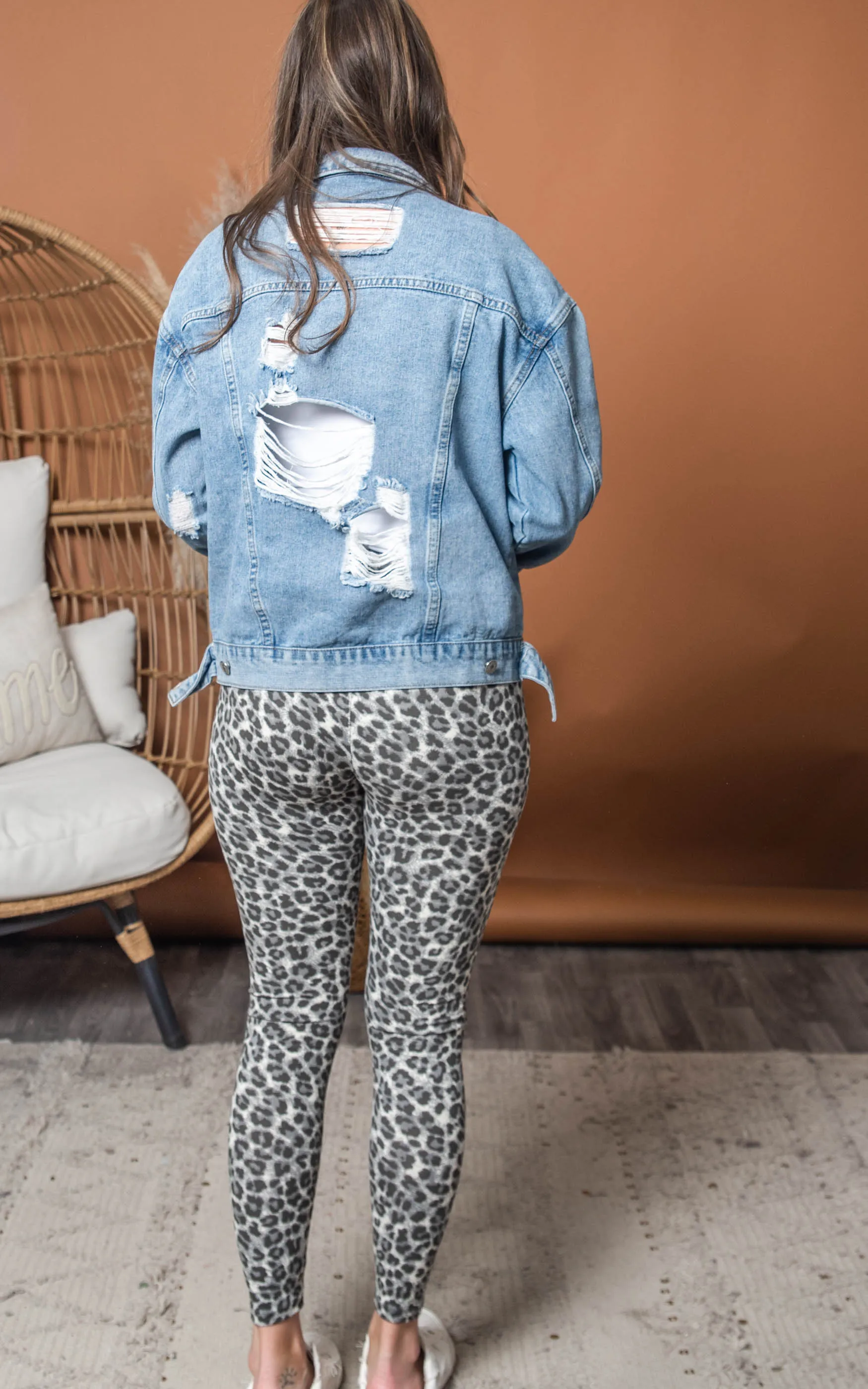 Brushed Buttery Soft Leopard Leggings