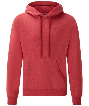 Classic 80/20 hooded sweatshirt | Heather Red