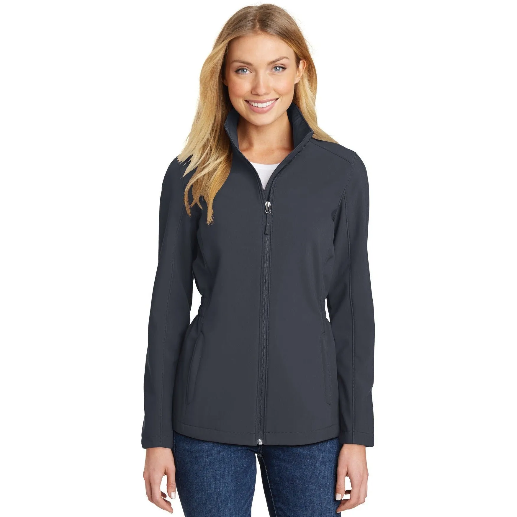 CLOSEOUT - Port Authority Ladies Cinch-Waist Soft Shell Jacket