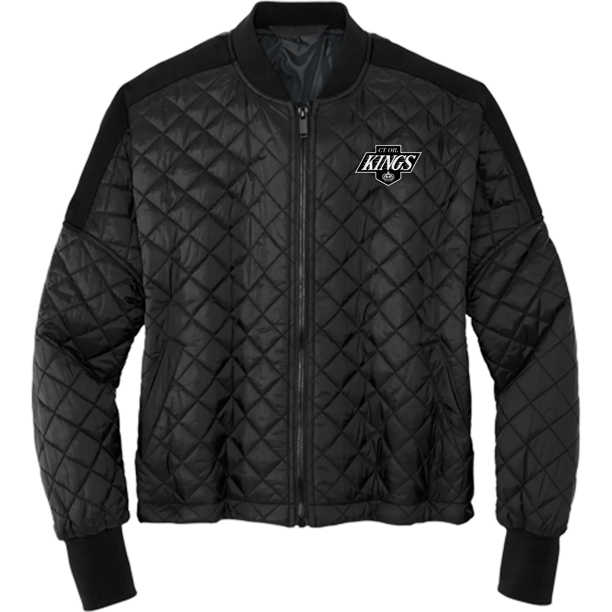 CT Oil Kings Mercer Mettle Womens Boxy Quilted Jacket