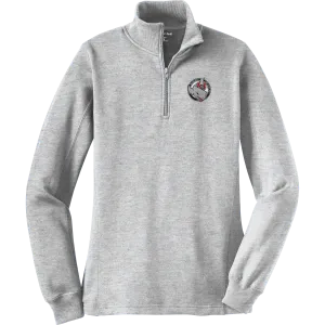 CT Whalers Tier 2 Ladies 1/4-Zip Sweatshirt