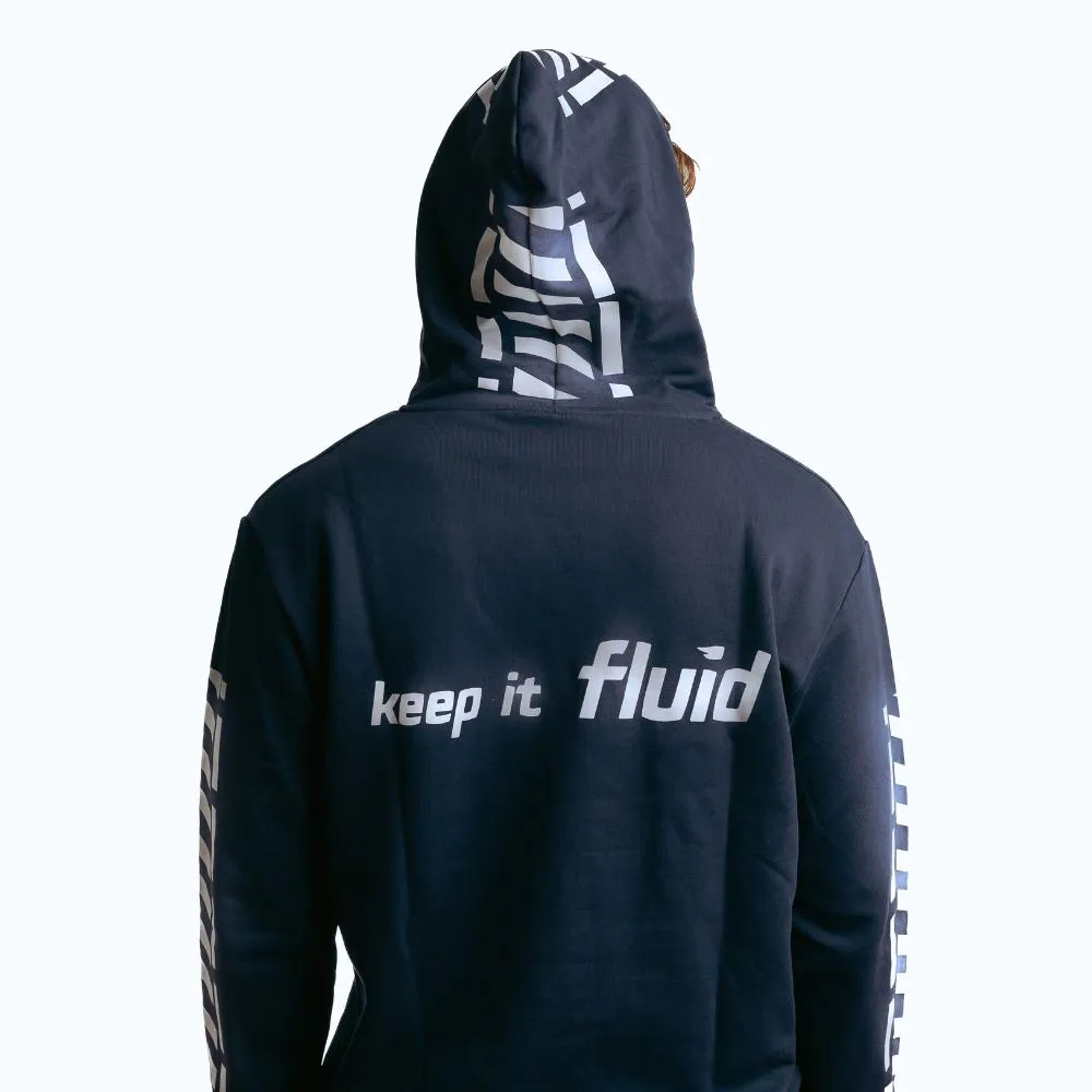 fluid Rider Hoodie - Blue