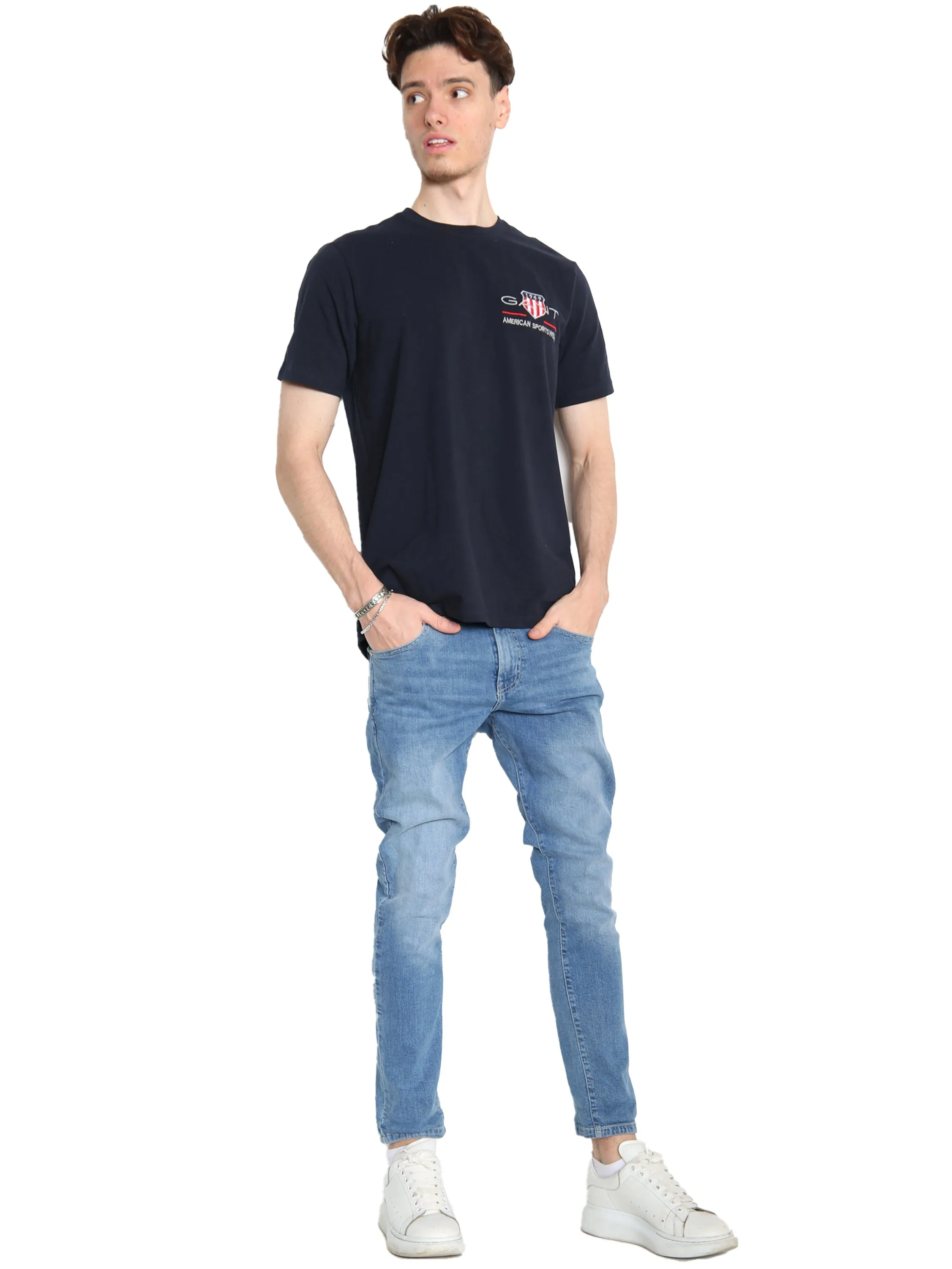 Gant American | Mens Crew Neck T-Shirts