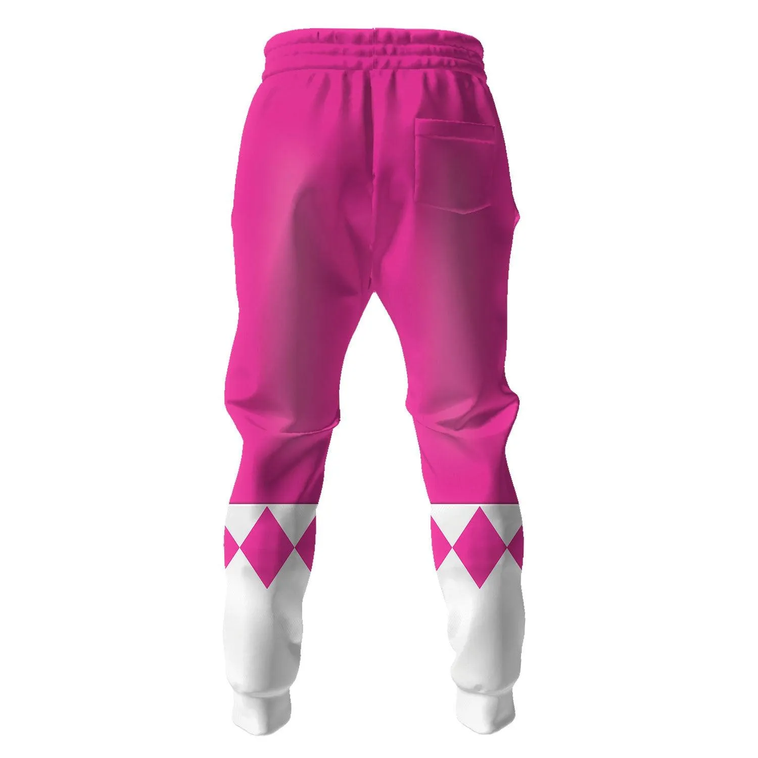 Gearhomie Unisex Tracksuit Hoodies Pink Power Ranger 3D Costumes