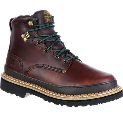 Georgia Boots: Men's Brown G6374 Georgia Giant EH Steel Toe Boots