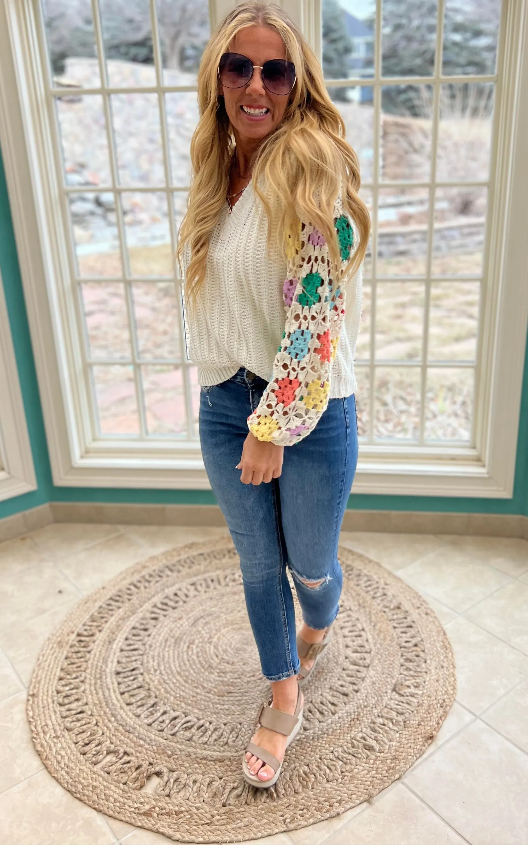 Hello Spring Crochet Sweater | Dreamer