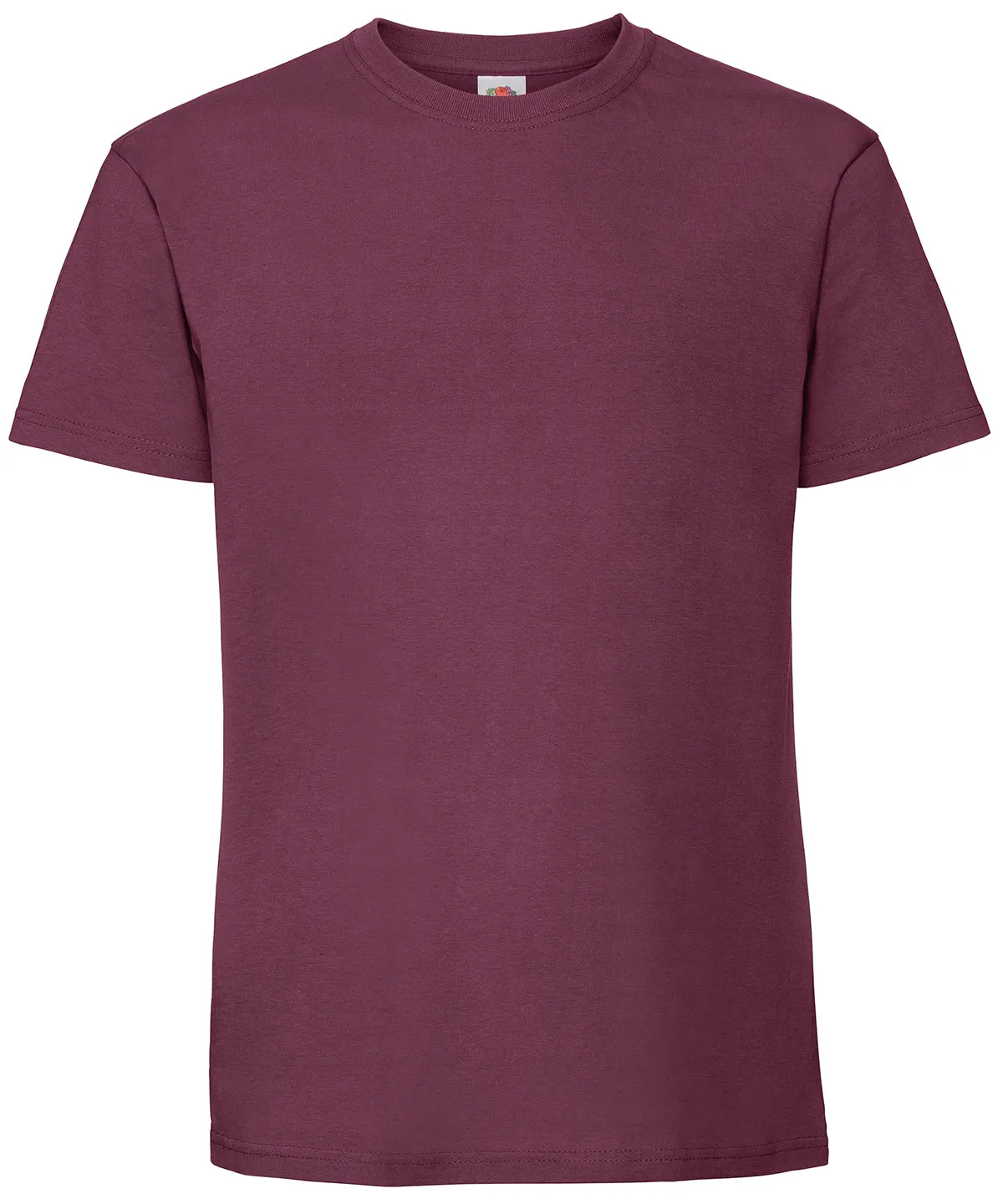 Iconic 195 ringspun premium T | Burgundy