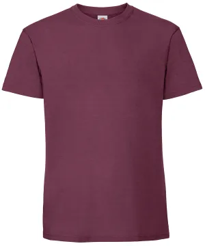 Iconic 195 ringspun premium T | Burgundy