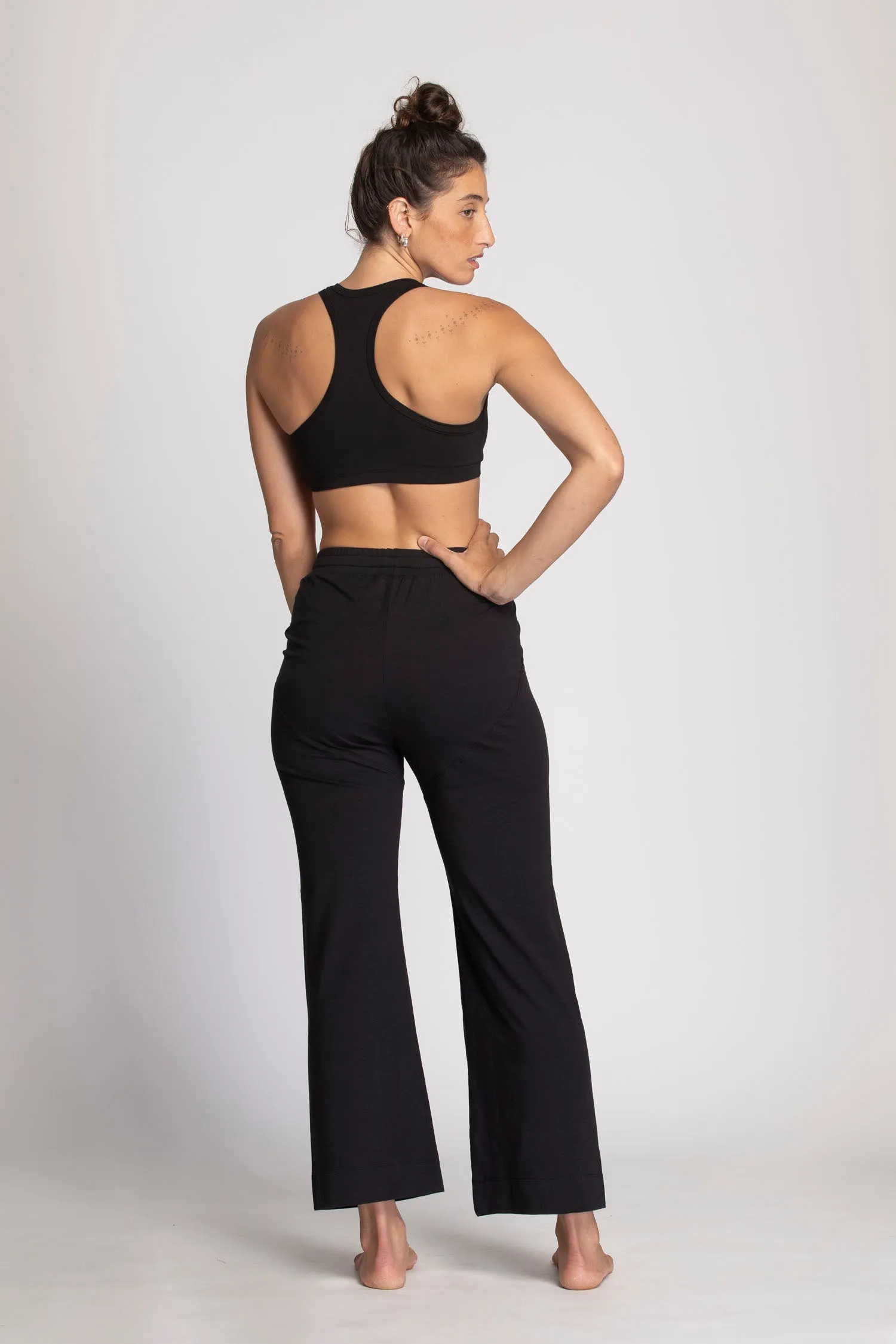 I'mPerfect Soft Modal Wide Leg Lounge Pants 25%off