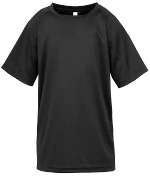 Junior performance aircool tee | Black