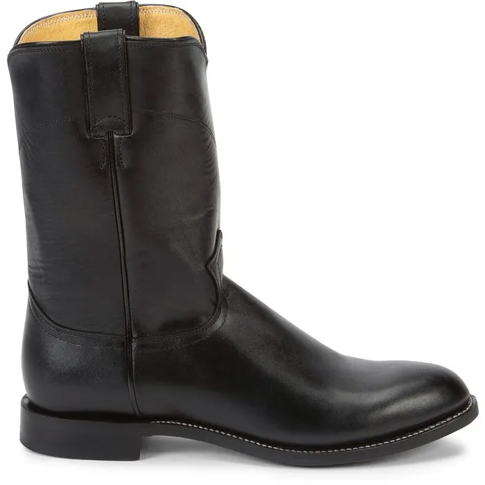 Justin Mens 10 Corona Black Boots Style 3133