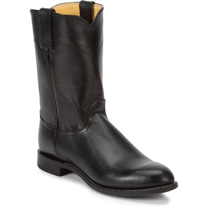 Justin Mens 10 Corona Black Boots Style 3133