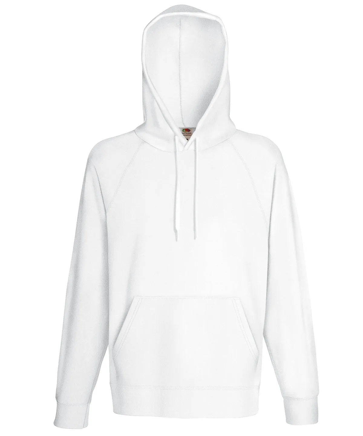 Lightweight hooded sweatshirt | White