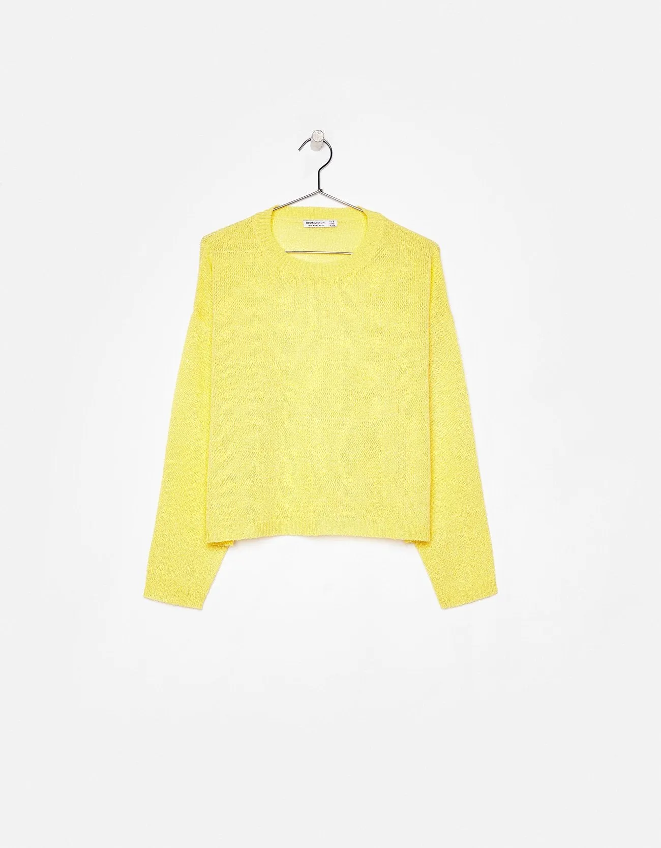 Loose-fit round neck sweater