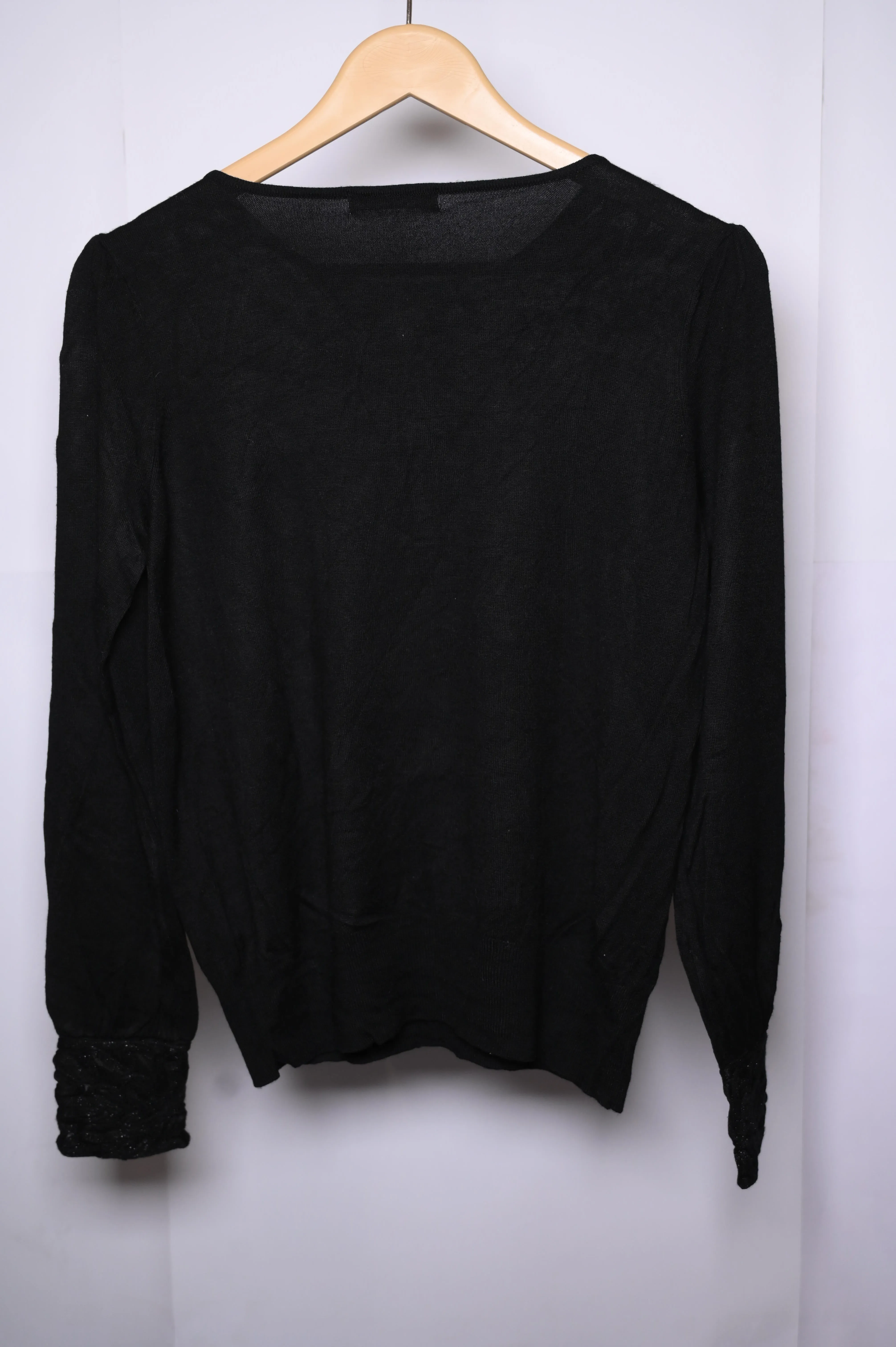 Marks and Spencer Black Winter Blouse