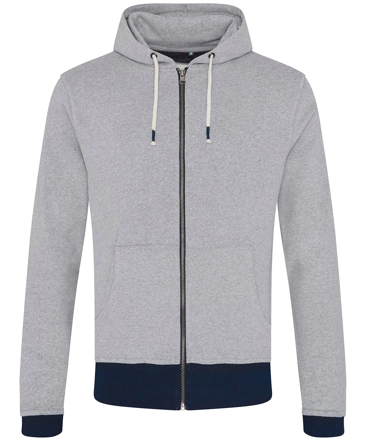 Okavango regen zoodie | Heather Grey/Navy