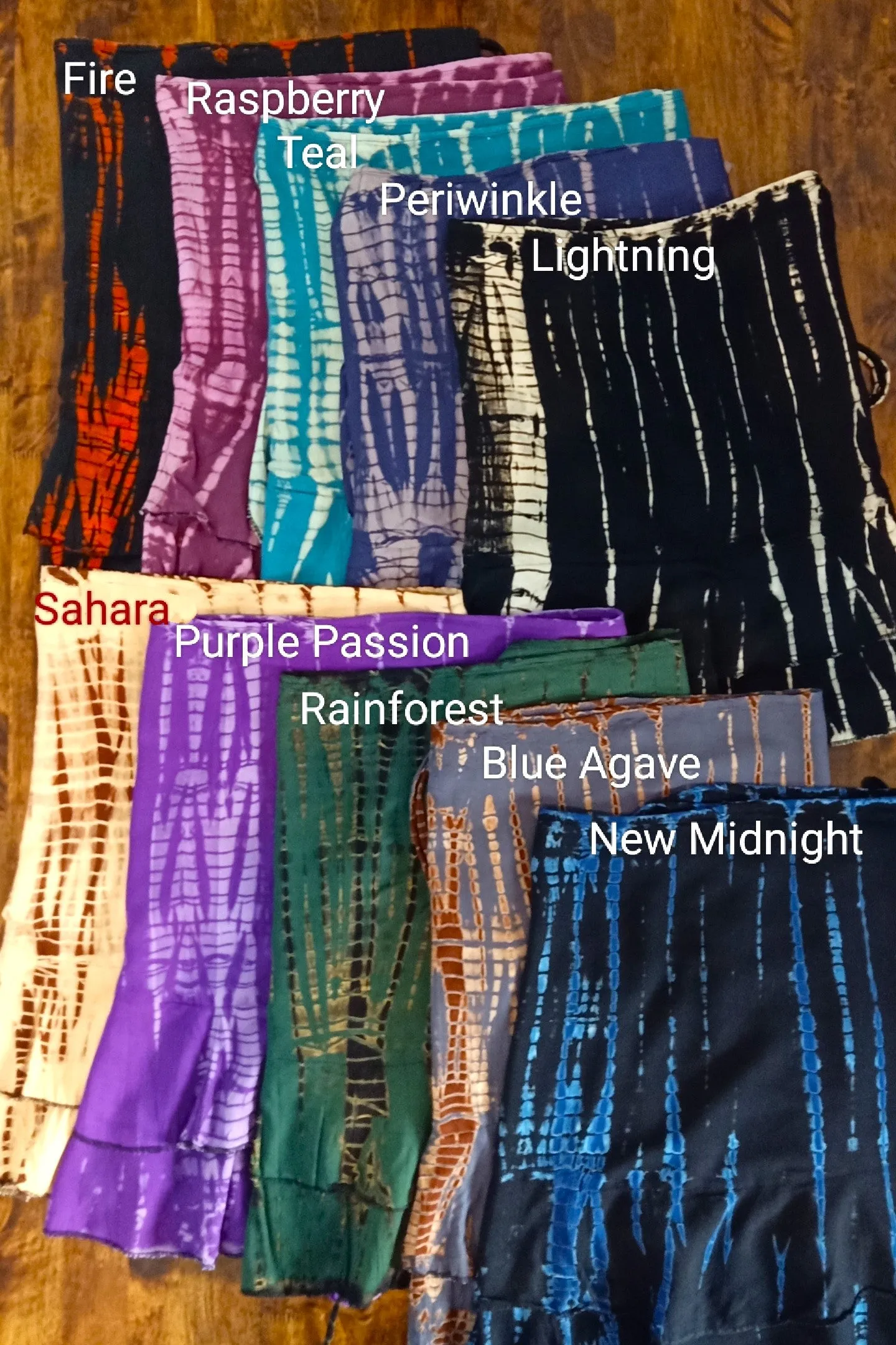 Purple Passion Tie Dye Wrap Skirt