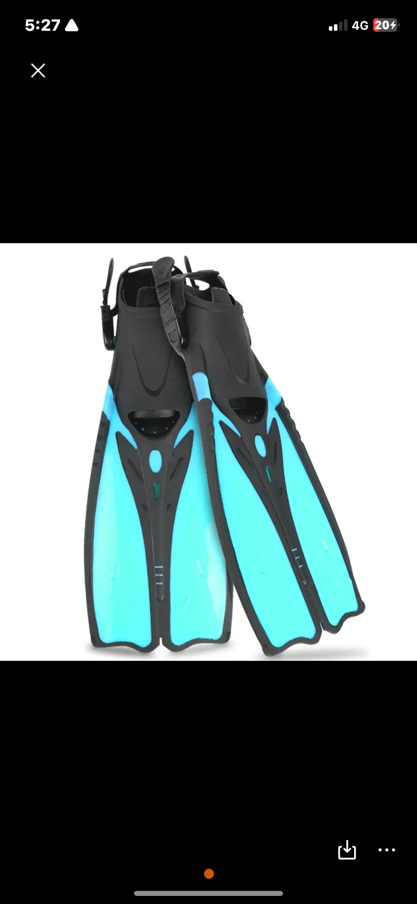 Serenity solutions enterprises pro 500 diving snorkelling flippers