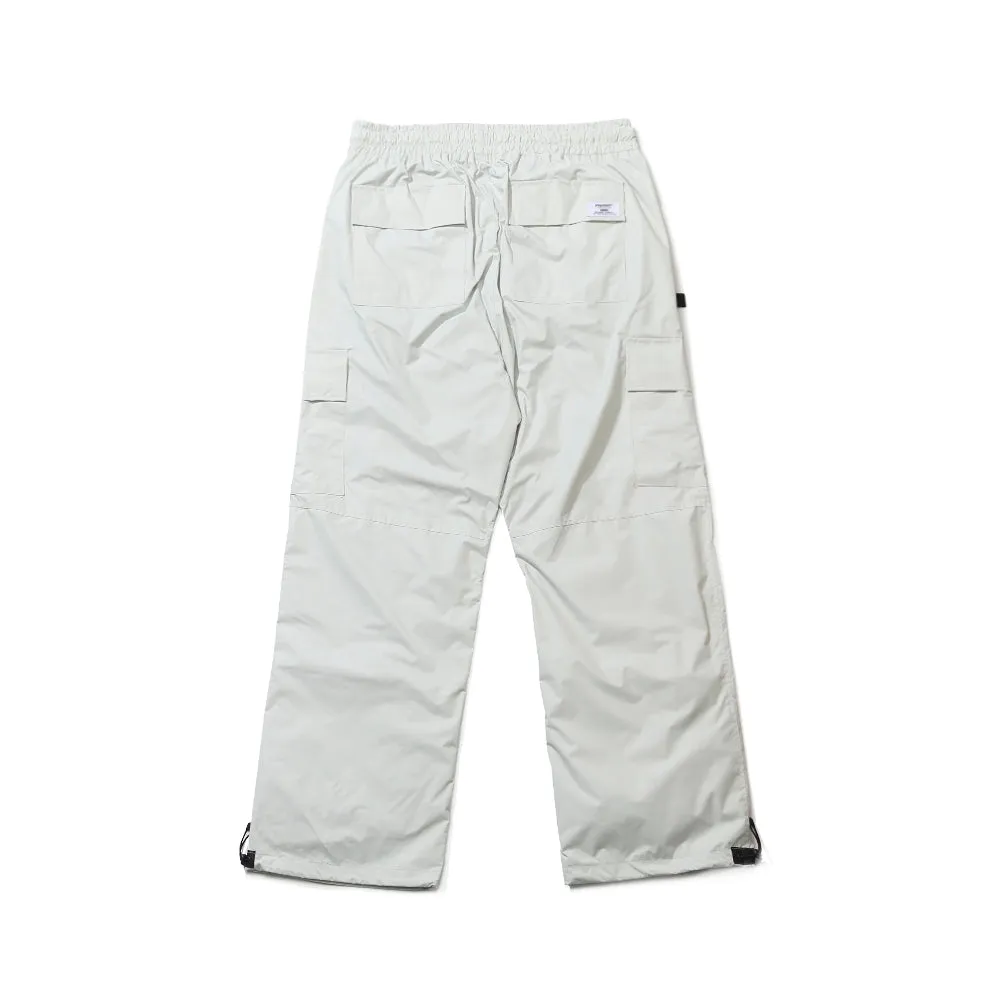 SOFT CARGO POCKET BOX TRACK PANTS GLASS GRAY