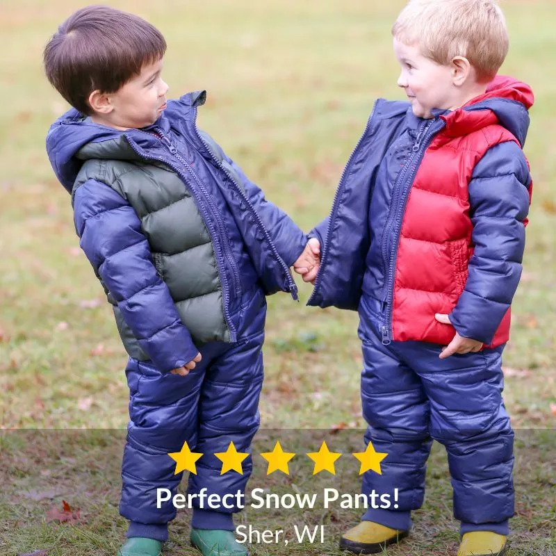 Soft Pack-able Snow Pant - Platinum