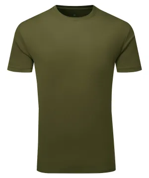 TriDri® textured recycled tee | Olive