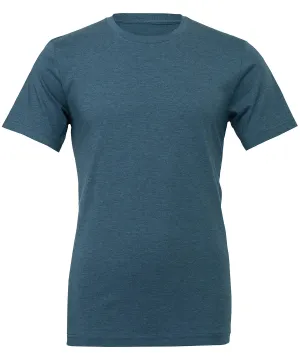 Unisex heather CVC short sleeve t-shirt | Heather Deep Teal