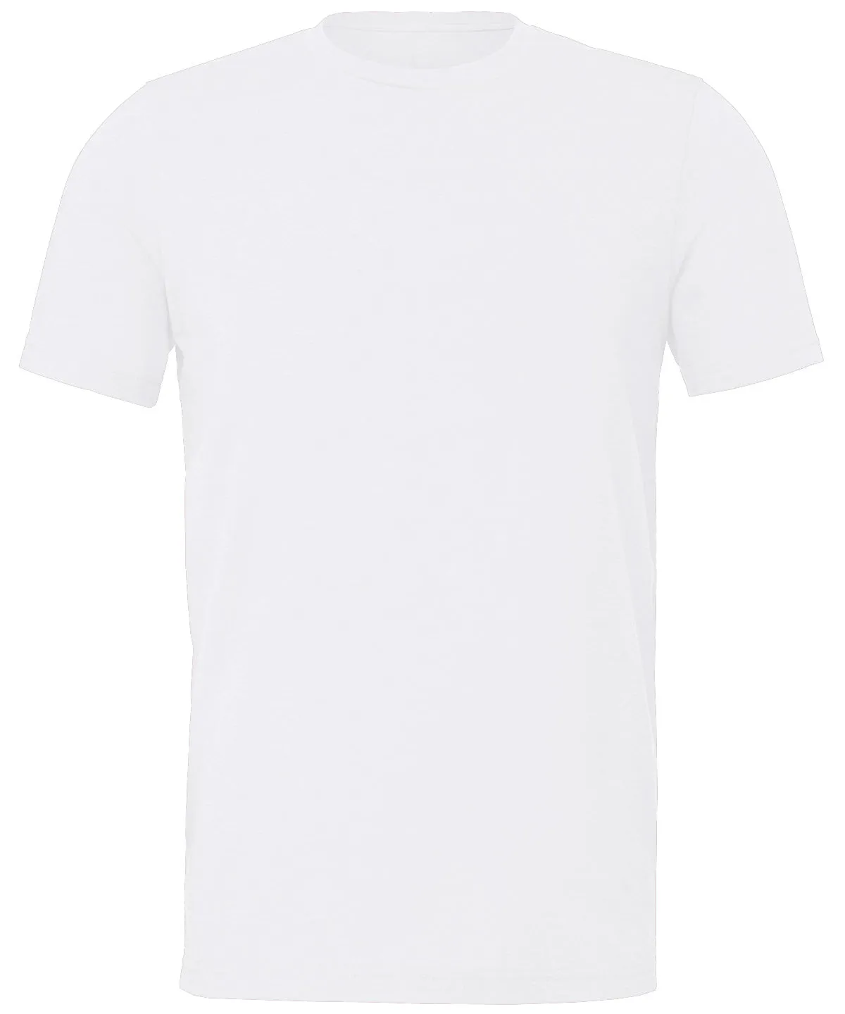 Unisex sueded tee | Solid White Blend