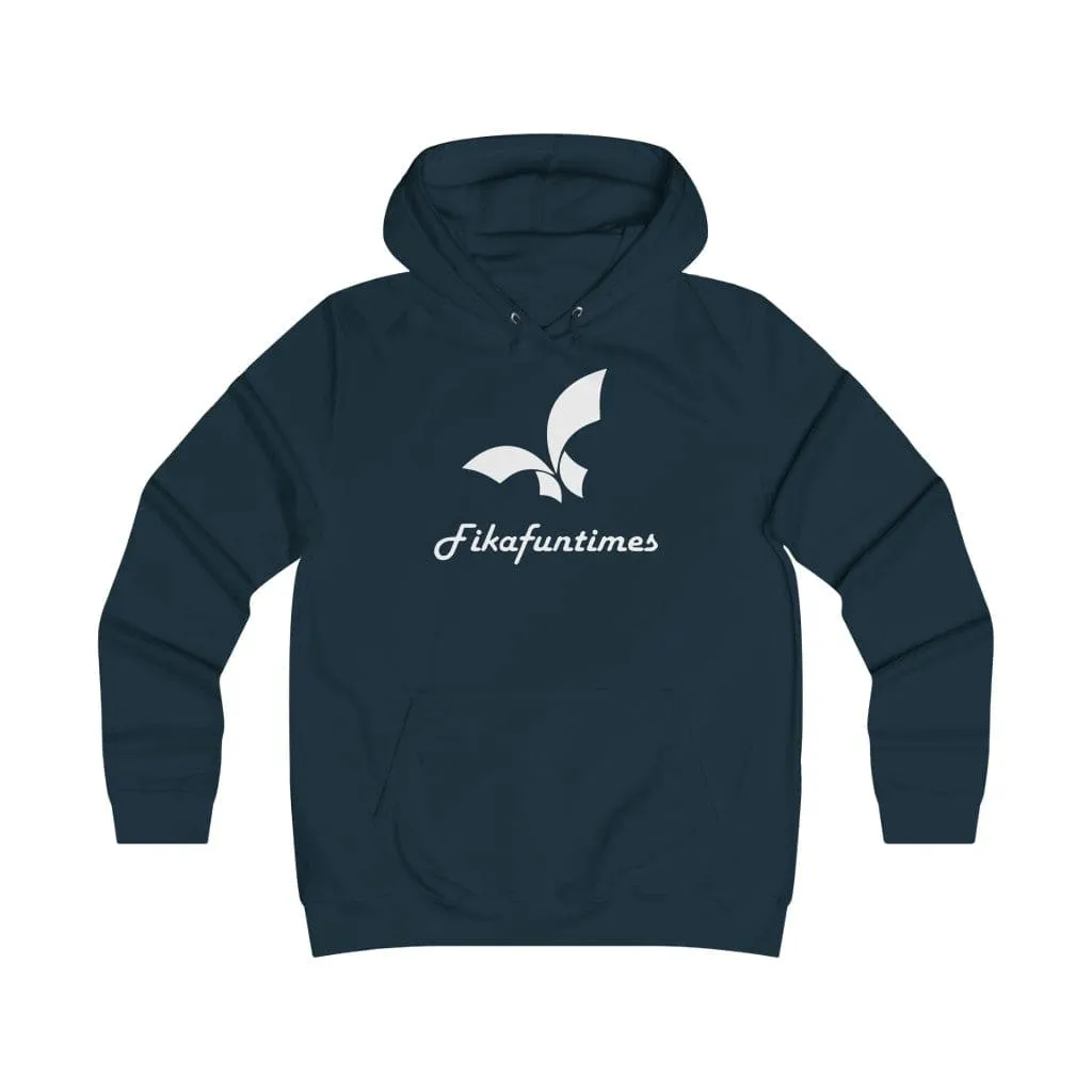 Women College Headphone Pocket Fikafuntimes Hoodie