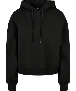 Womens organic oversized hoodie | Black