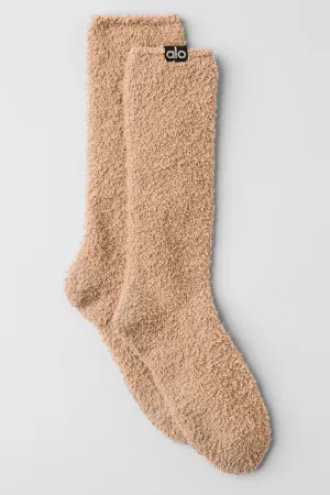 Women's Plush Lush Sock - Toasted Almond