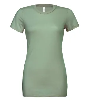 Womens relaxed Jersey short sleeve tee | Sage