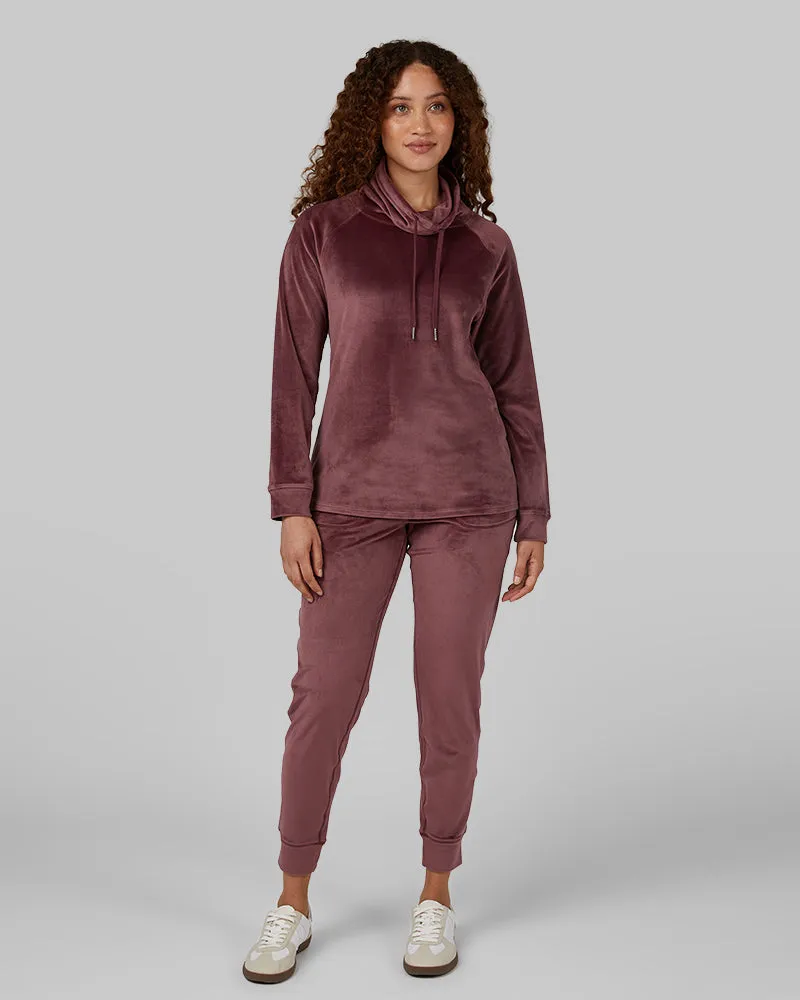 WOMEN'S SOFT VELOUR JOGGER