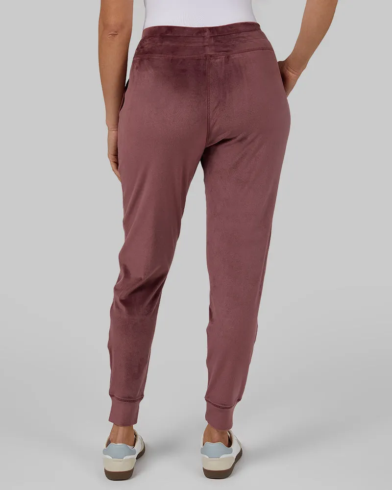 WOMEN'S SOFT VELOUR JOGGER