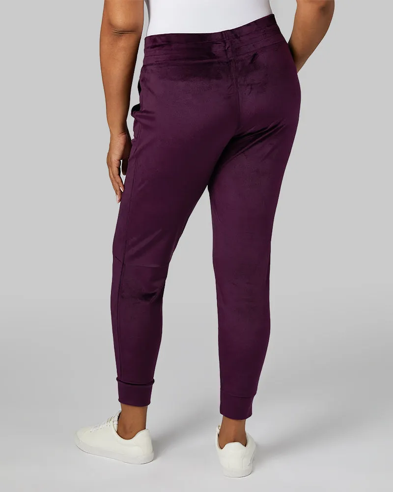 WOMEN'S SOFT VELOUR JOGGER